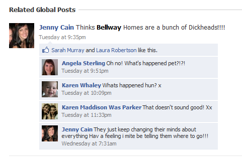 Bellway Homes Angry Customer Bellway Homes Angry Customer