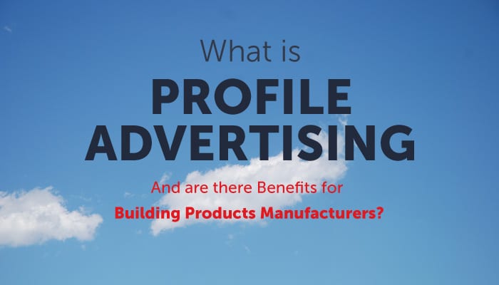 What is profile advertising