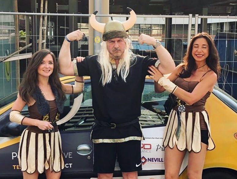 Viking fancy dress at the VADO Rally 2018