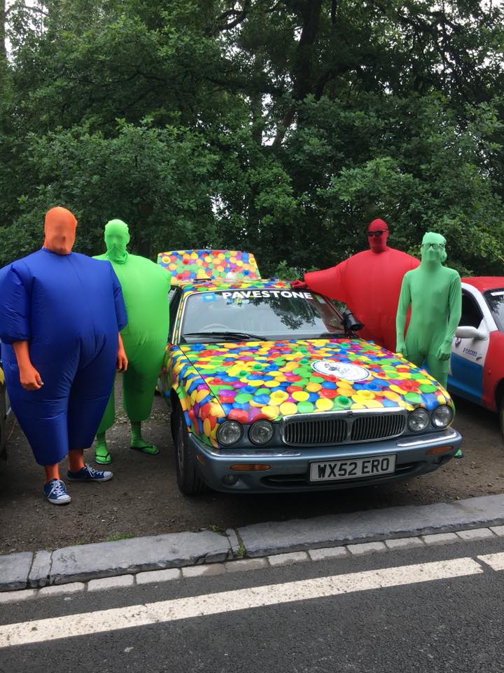 Pavestone's in fancy dress for the VADO Rally